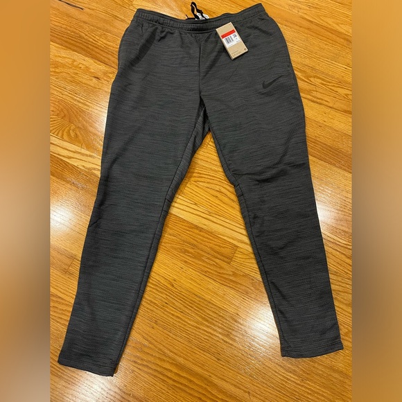 Nike DRI-FIT Mens Black Joggers - Picture 1 of 4
